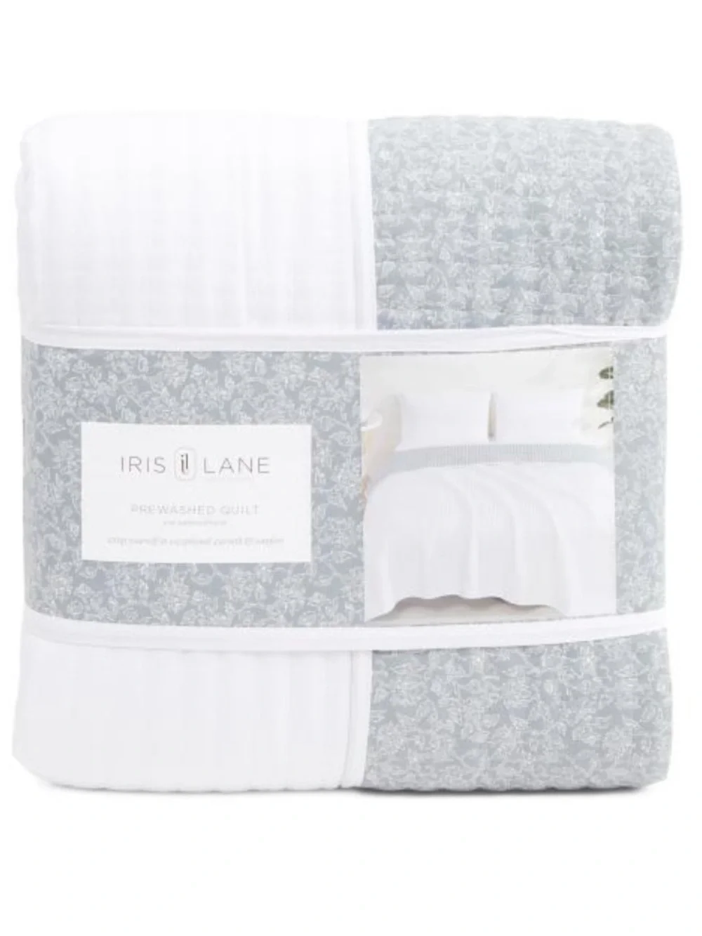 IRIS LANE reversible quilt